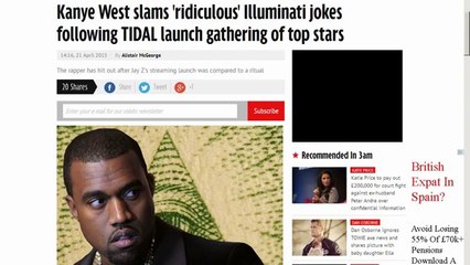 Le support musical Tidal de Kanye West était-il un rituel Illuminati ?