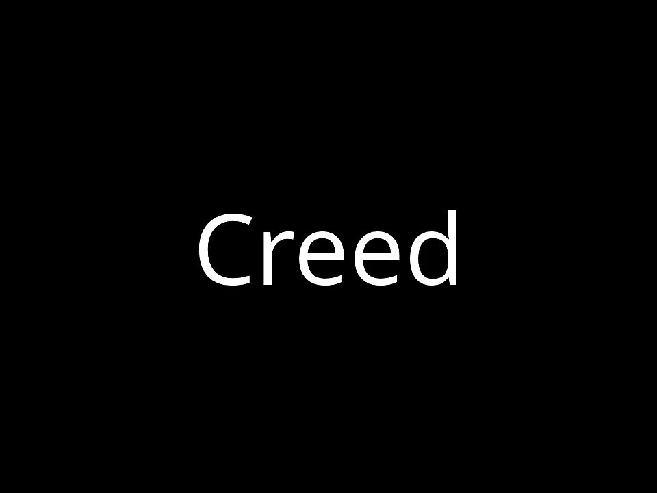 Creed-With Arms Wide Open (Lyrics)