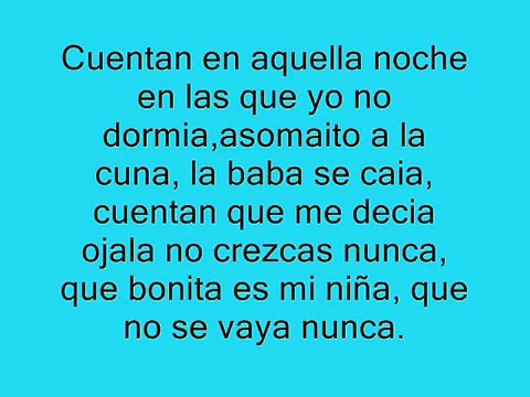 Rebujitos -Volar (Con letra)