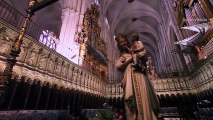 Los drones en espacios interiores. La Catedral de Toledo.