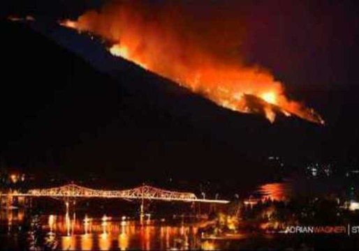 Wildfire Burns Nearly 400 Acres in the Kootenays