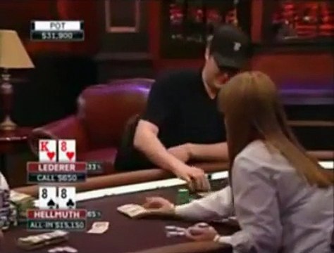 View on Poker Phil Hellmuth loses his temper and fires all directions as he loses to Howard Lederer on the river!