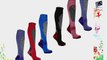 6 Pairs High Performance Ladies Ski Socks Long Hose Thermal Socks Size 4-7