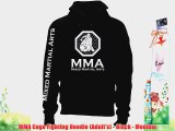 MMA Cage Fighting Hoodie (Adult's) - Black - Medium