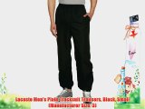 Lacoste Men's Plain Tracksuit Trousers Black Small (Manufacturer Size: 3)
