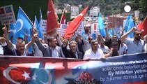 خشم مسلمانان ترکیه نسبت به سرکوب اویغورها در چین
