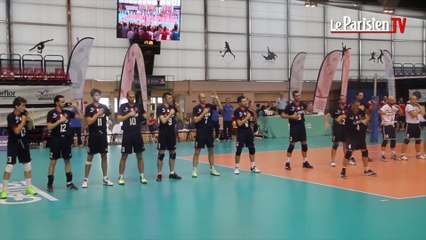 Handisport Volley-ball : la Marseillaise en langage des signes