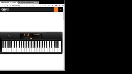 Lavender Town Virtual Piano