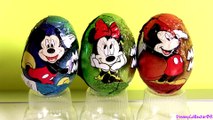 New Mickey Mouse Surprise Eggs with Minnie Mouse Chocolate Sorpresa Huevos! Disneycollector