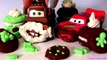 PlayDoh Mater Pranks Lightning McQueen Eating Cookies from Santa Disney Pixar Cars Christmas Prank