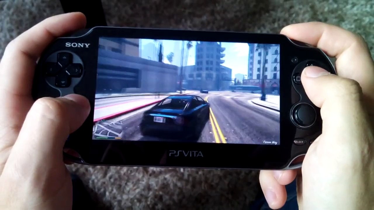 Gta 5 Ps Vita Gameplay Video Dailymotion