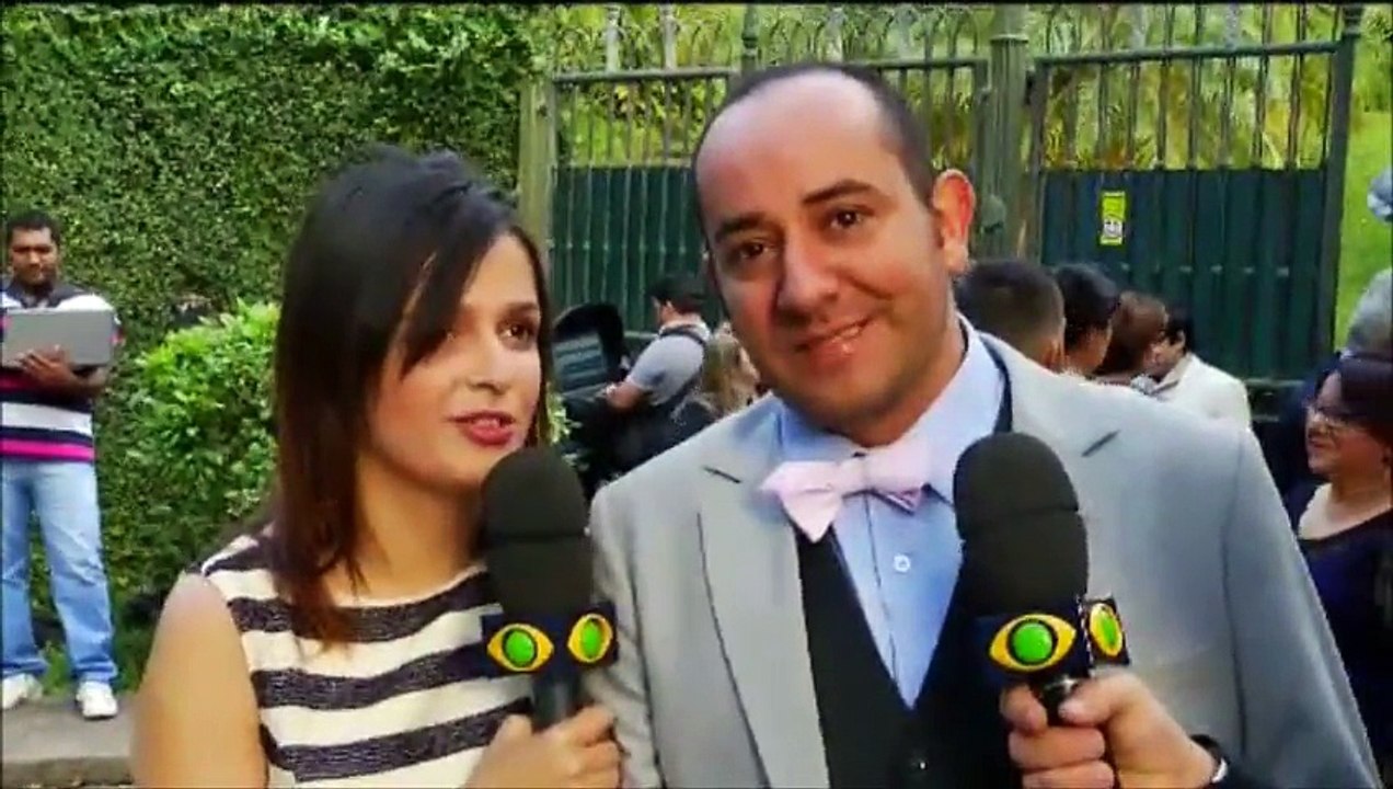Pânico faz entrevistas no casório do Edu
