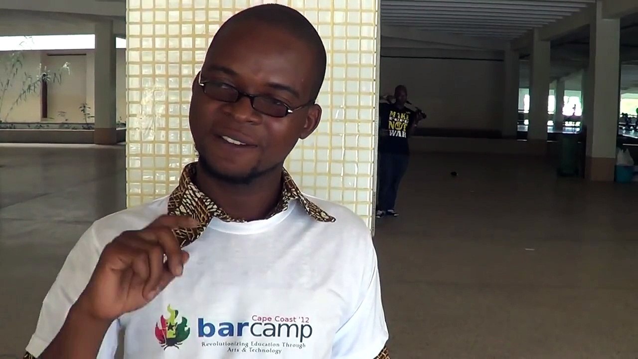 Seyram Ameamu- ICT Educator- Speaks on Electoral Issues at BarCamp Cape Coast 2012