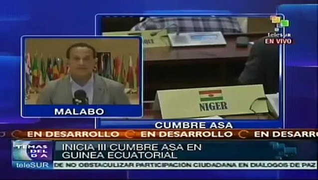 Inicia III Cumbre ASA en Guinea Ecuatorial