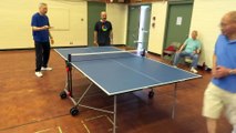 Ping Pong Matchup: Senol and Kan vs Ming and Ed