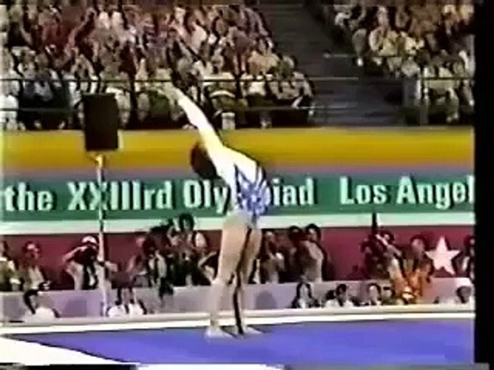 1984 Olympics AA Mary Lou Retton Fx