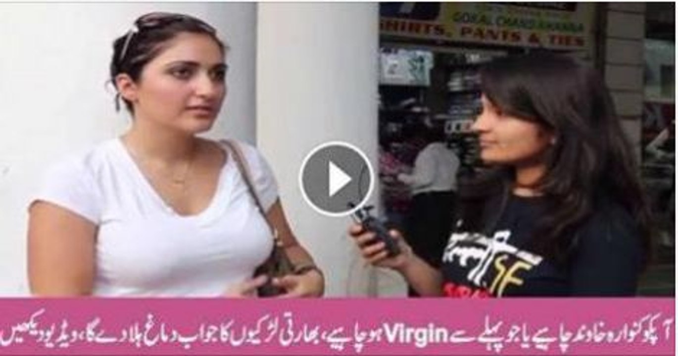 Do Indian Women Want a 'Virgin' Groom_ UNEXPECTED REACTIONS!! - Video Dailymotion