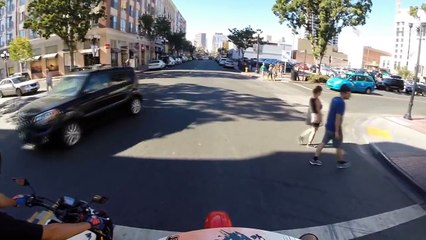 Honda Grom Riding With Passenger (2 up)