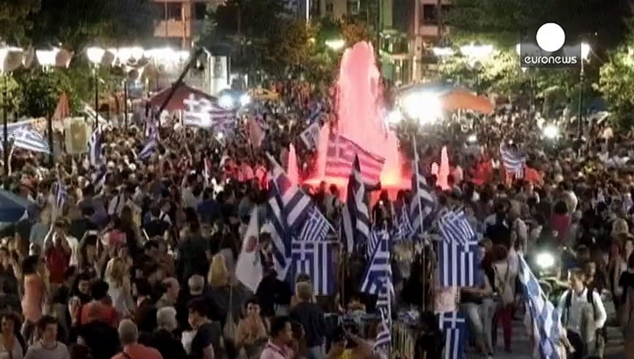 It's a decisive "No" in Greek bailout referendum