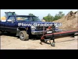 Snow Plow TRUCK ATV GRADER KIT gravel driveway trail groom dirt
