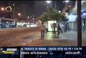 Pistoleros en Chacao