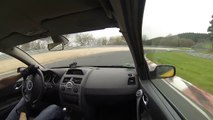 Nurburgring Megane R26 Fuchsröhre depassement limite ! Gopro