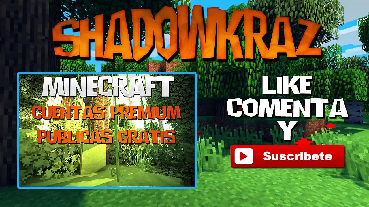 MINECRAFT GENERADOR CUENTAS PREMIUM PUBLICAS  [Funciona] - Julio 2015