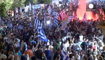 یونان؛ جشن و شادی مردم پس از رای منفی در همه پرسی