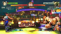 Ultra Street Fighter IV battle: Chun-Li vs Zangief