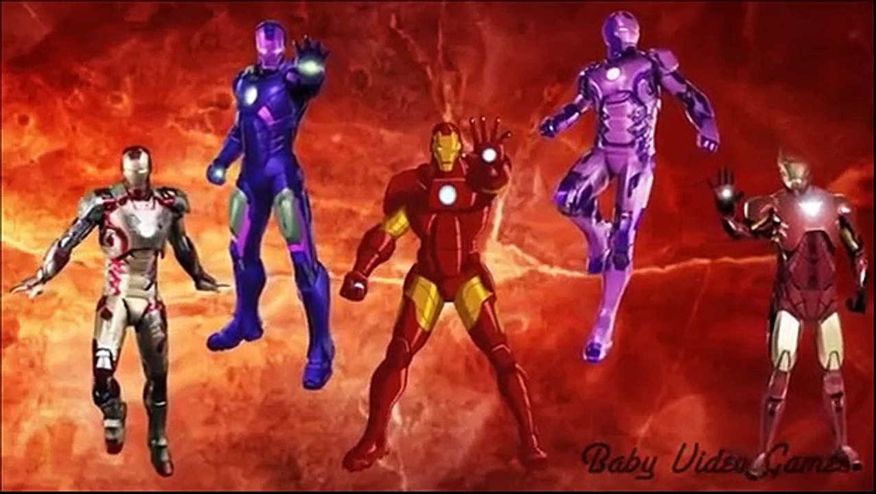 Iron Man super heroes Kids Songs Nursery Rhymes English for Children cartoon animation