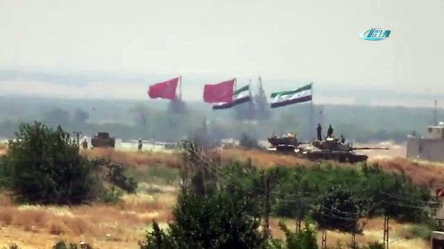 Tankların namluları IŞİD’e çevrildi