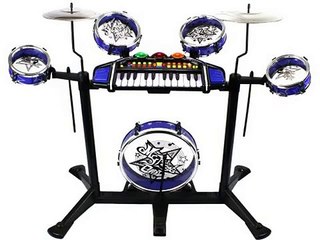 Details My Super Band 2-in-1 Children's Musical Instrument Toy Drum  Slide