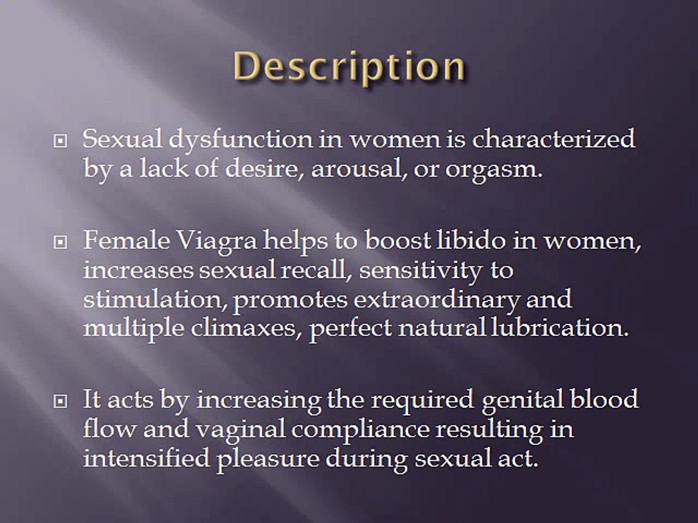 ⁣Female Viagra