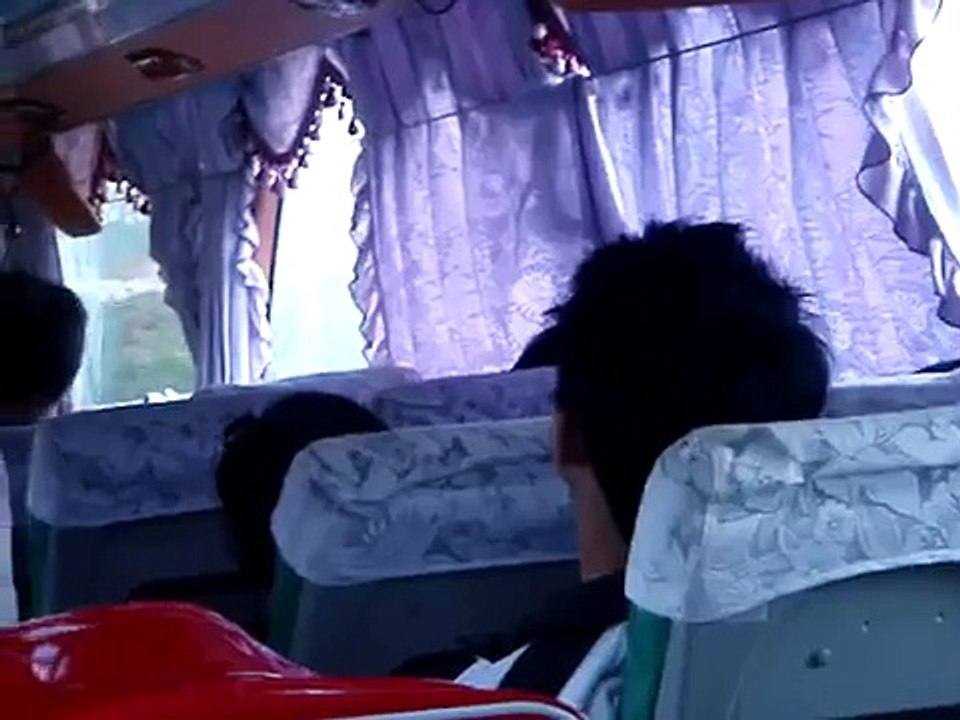 Addison Sleeping on the Bus