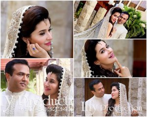 Exclusive | Shaista Lodhi Nikah Photoshoot with her Husband Adnan |  YouthMaza.Com