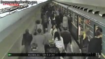 Woman Throws Herself Under Metro Train - Moscow