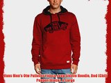 Vans Men's Otw Pullover Fleece Long Sleeve Hoodie Red (Chili Pepper/Black) X-Large