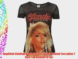 Amplified Clothing Womens Short Sleeve Printed Tee Ladies T Shirt Top Blondie 16 (XL)