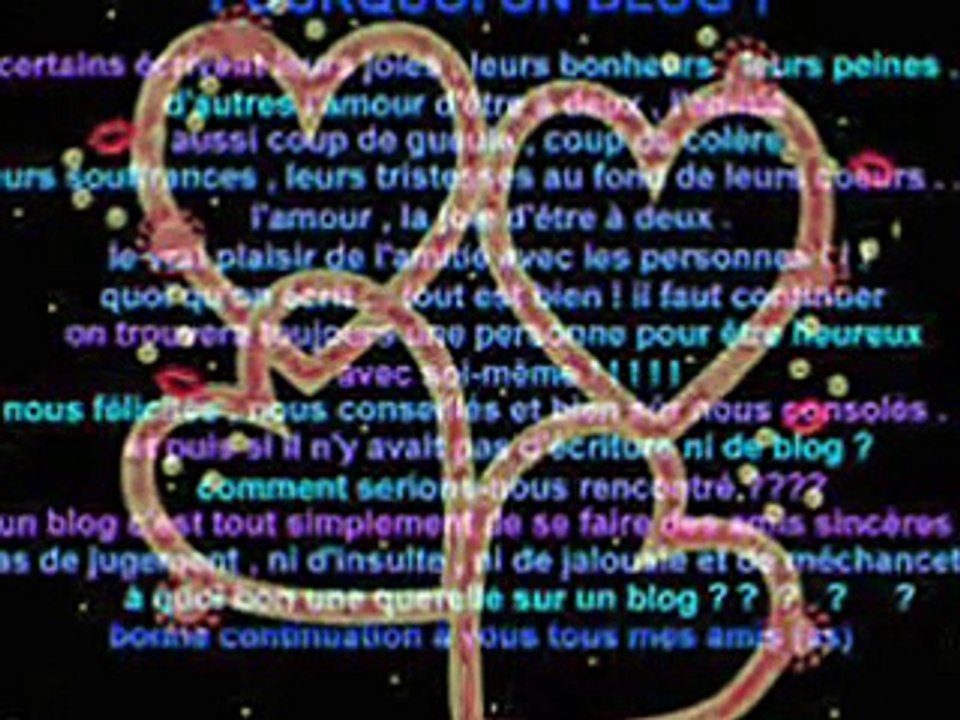 POEME D'AMOUR TRISTE