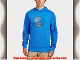 The North Face Men's Explore The Globe Pullover Hoodie Sweatshirt - Drummer Blue Large
