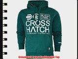 Men's Crosshatch Acay Hoodie Sweatshirt Reflective Print 3 Colours S-XL Small Green
