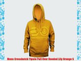 Mens Crosshatch Yipsie Pull Over Hooded Lily Orange S