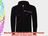 Mens Fleece Full Zip Hoodie Max Edition MSW 51 Hooded Sweatshirt Top Jacket Black Small