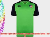 Leicester Tigers 2013/14 Training Rugby Shirt Classic Green - size XL