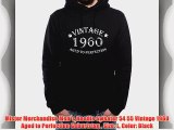 Mister Merchandise Men?s Hoodie Sweater 54 55 Vintage 1960 Aged to Perfection Geburtstag  Size: