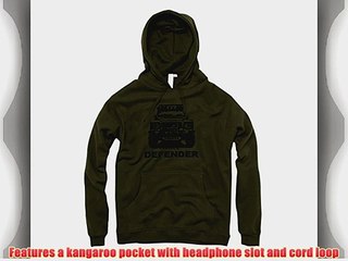 Modified Land Rover Defender Hoodie (2X Large Military Green)