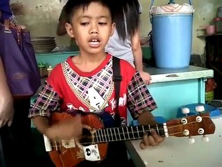 Pengamen cilik (Judika - Aku Yang Tersakiti )