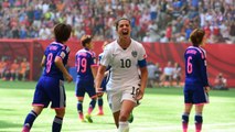 Carli Lloyd marque du milieu du terrain en finale de Coupe du Monde