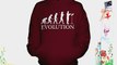 Orchestra Conductor Evolution of Man - Unisex Hoodie - Mens/Womens/Ladies Size 2X-Large Colour