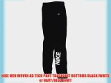 NIKE MENS WOVEN AD TECH TRACKSUIT BOTTOMS BLACK NAVY SIZE SMALL MEDIUM LARGE XL NEW 533074